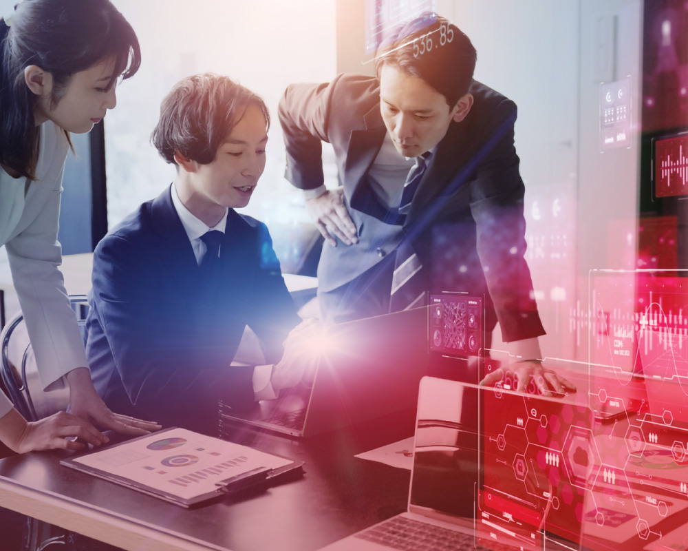 会社のパソコン室 ヒーロー画像